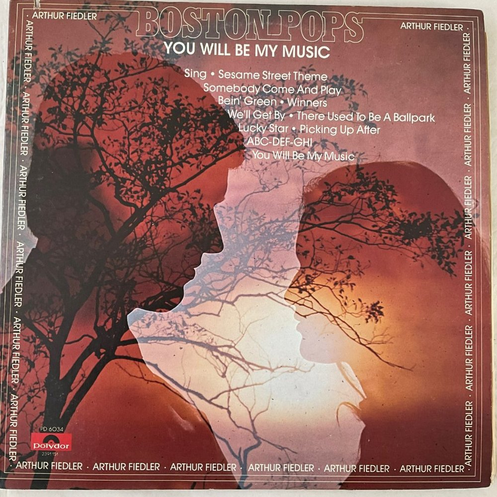 Boston Pops: You Will Be My Music Vintage Vinyl Record